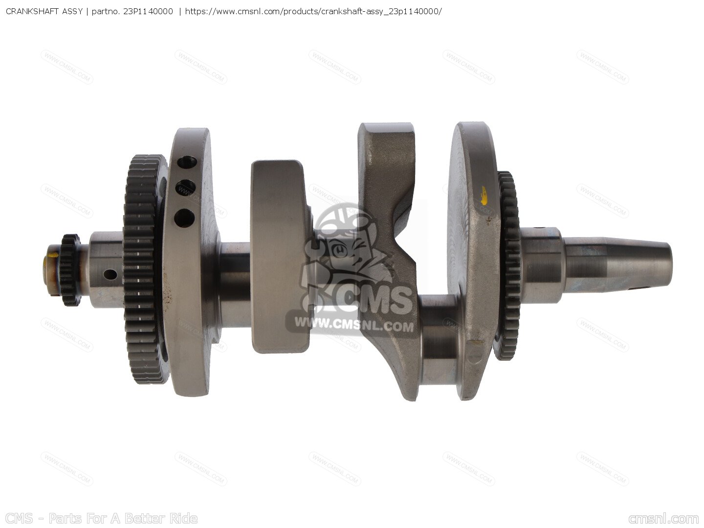 23P1140000 Crankshaft Assy Yamaha buy the 23P1140000 at CMSNL