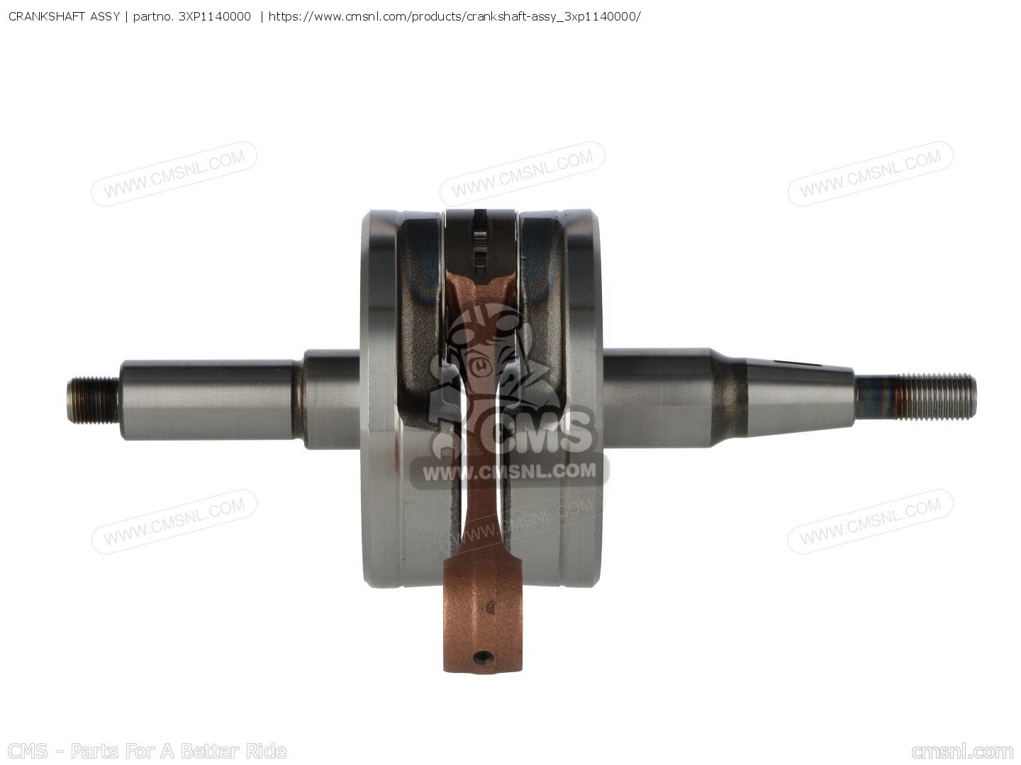 3XP1140000 Crankshaft Assy Yamaha buy the 3XP114000000 at CMSNL