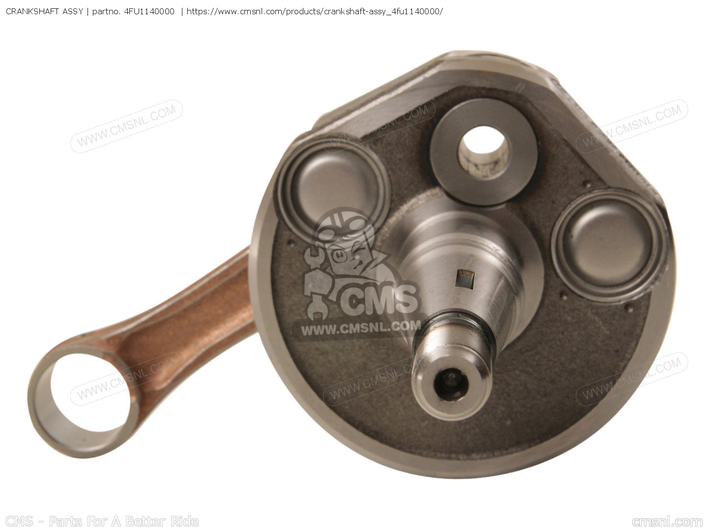 CRANKSHAFT ASSY for Yamaha - order at CMSNL