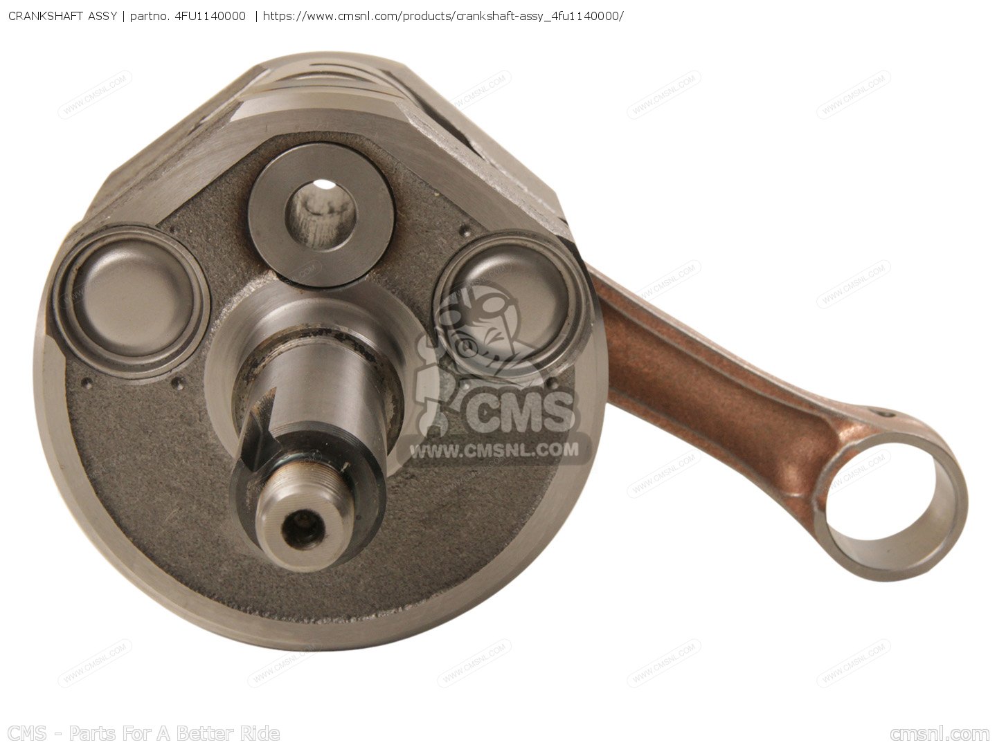 4FU1140000: CRANKSHAFT ASSY Yamaha - buy the 4FU-11400-00-00