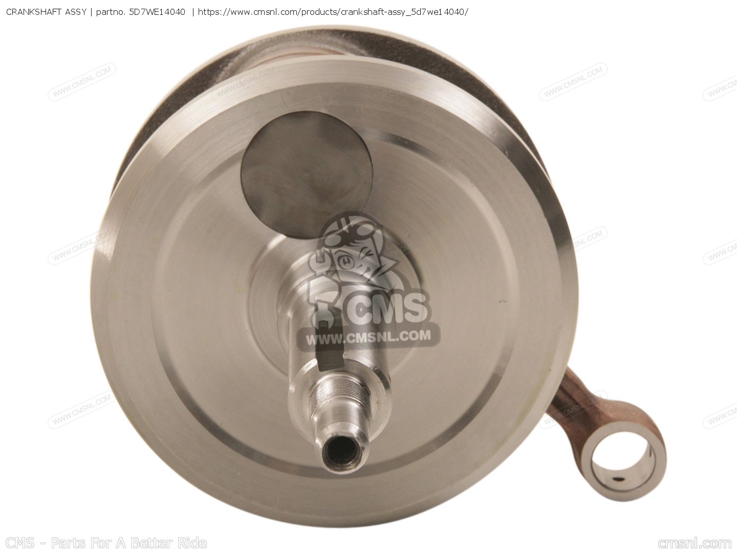 5D7WE14040: CRANKSHAFT ASSY Yamaha - buy the 5D7-WE140-40-00