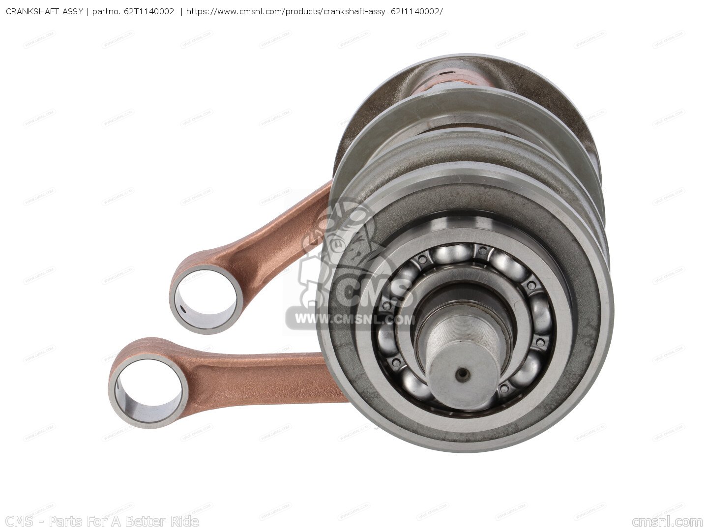 62T1140002: CRANKSHAFT ASSY Yamaha - buy the 62T-11400-02-00