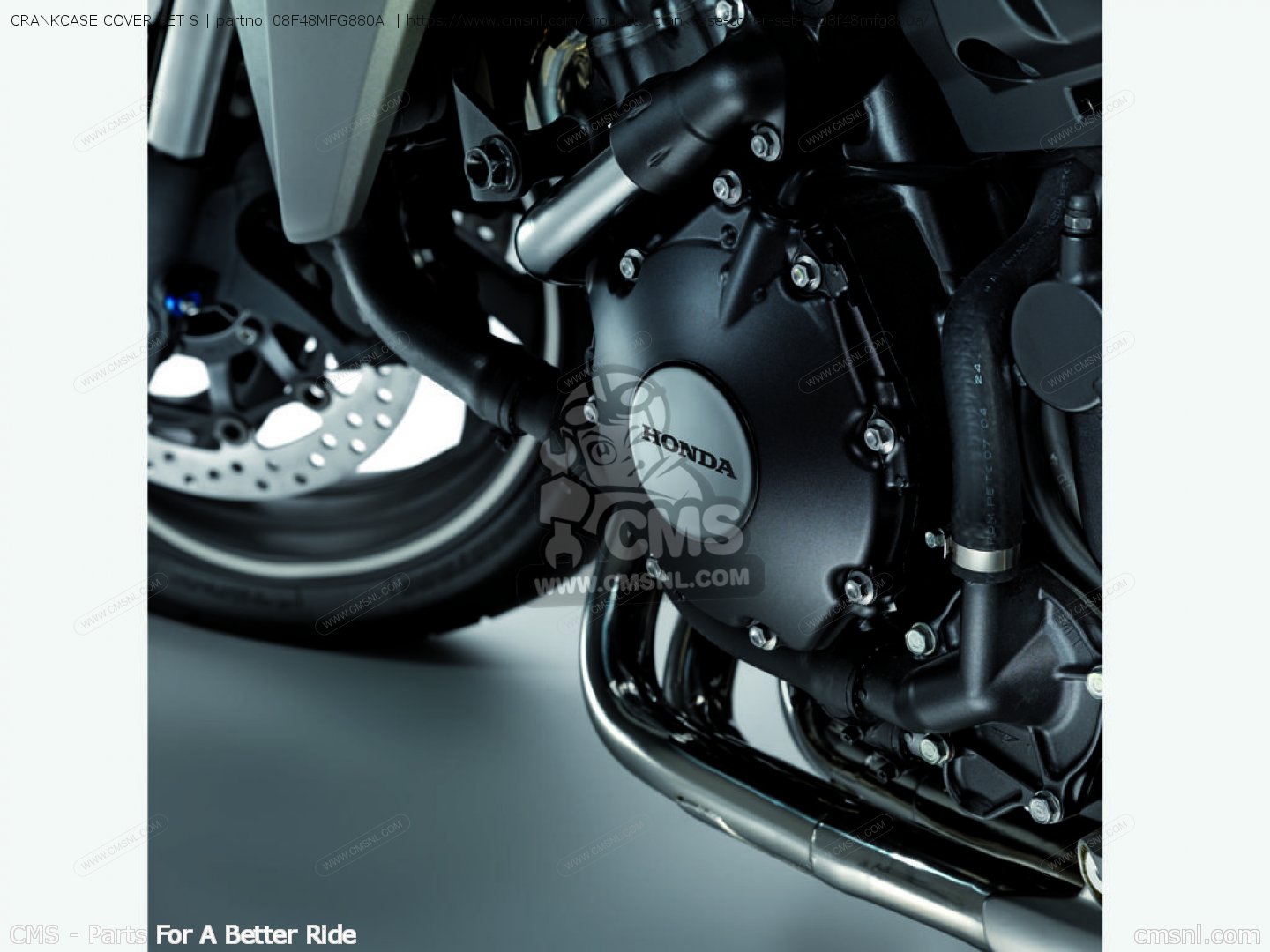 08F48MFG880A Crankshaft Cover Orn Honda buy the 08F48MFG880A at CMSNL