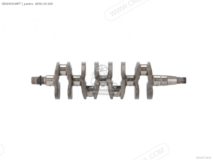 Yamaha CRANKSHAFT 6S51141100