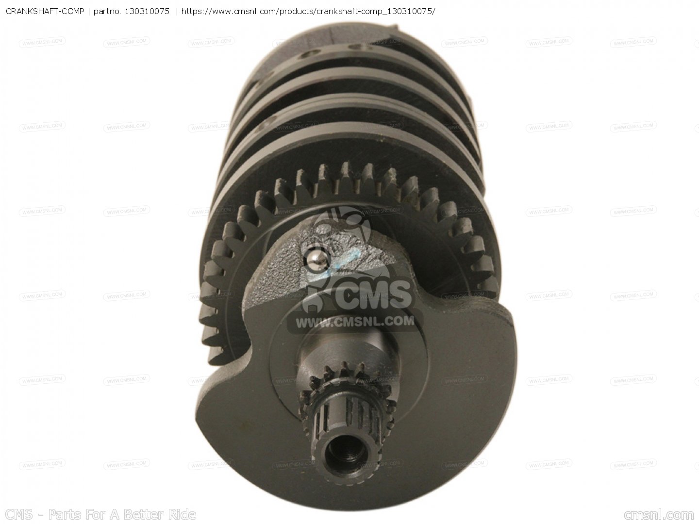 130310075: CRANKSHAFT-COMP Kawasaki - buy the 13031-0075 at