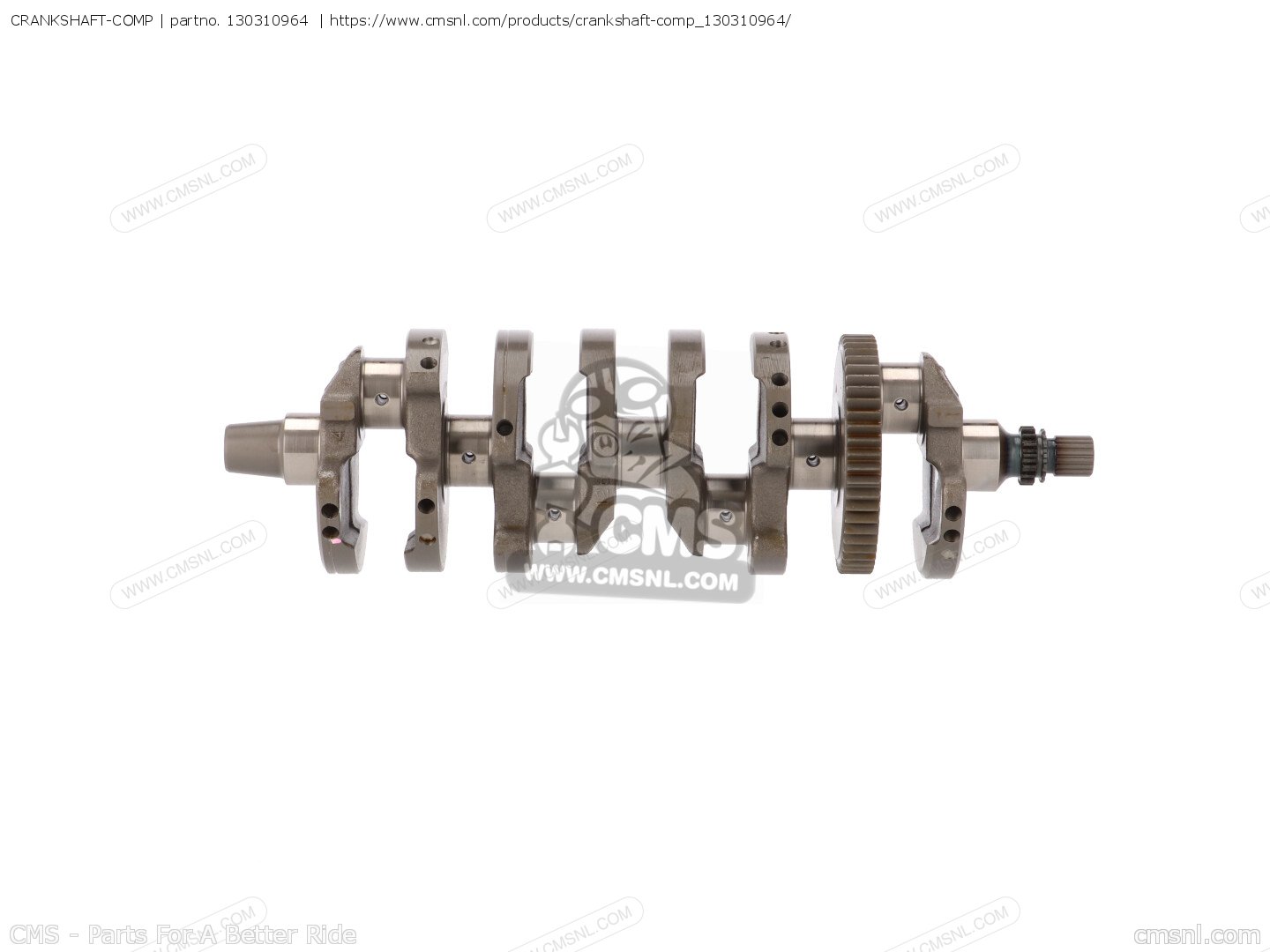 130310964: CRANKSHAFT-COMP Kawasaki - buy the 13031-0964 at