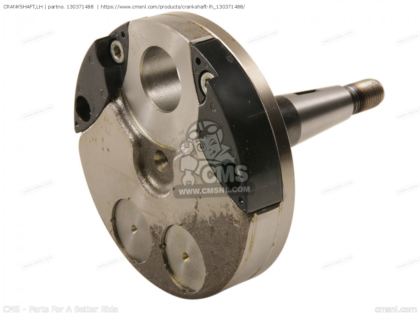 130371488: CRANKSHAFT,LH Kawasaki - buy the 13037-1488 at CMSNL