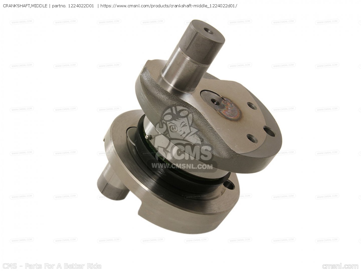 としとし 1224022D01: CRANKSHAFT,MIDDLE Suzuki - buy the 12240-22D01