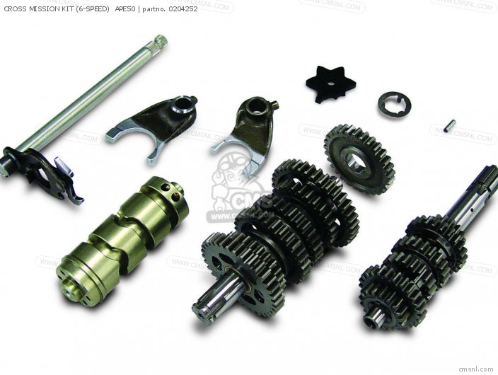 Takegawa CROSS MISSION KIT (6-SPEED)  APE50 0204252