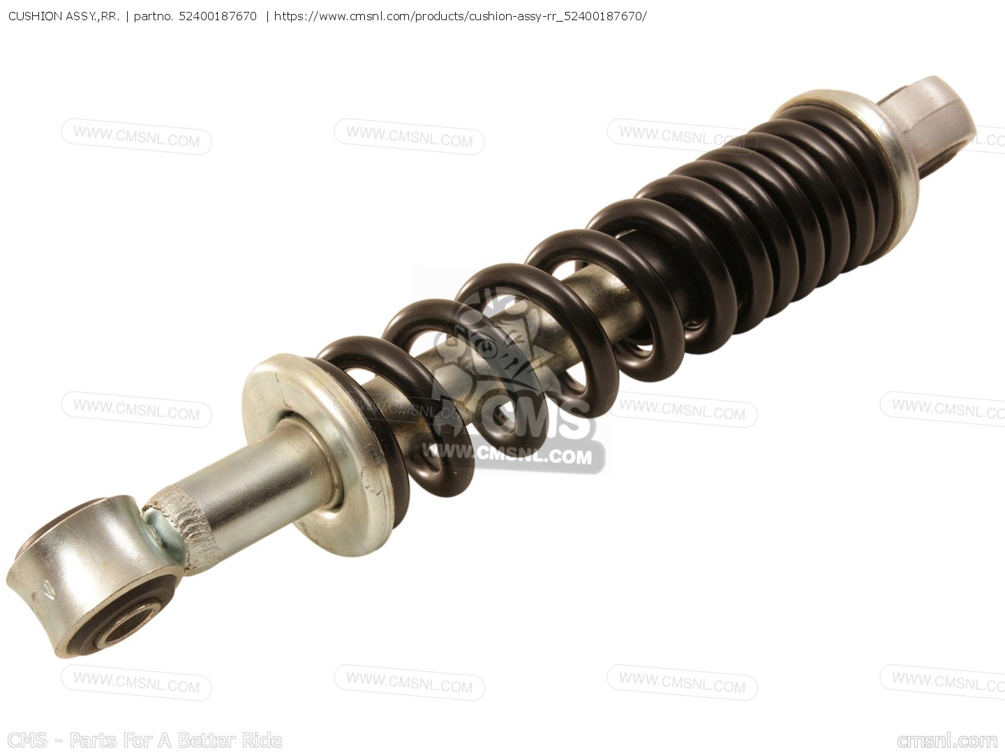 52400187670 Cushion Assy.,rr. Honda buy the 52400187670 at CMSNL