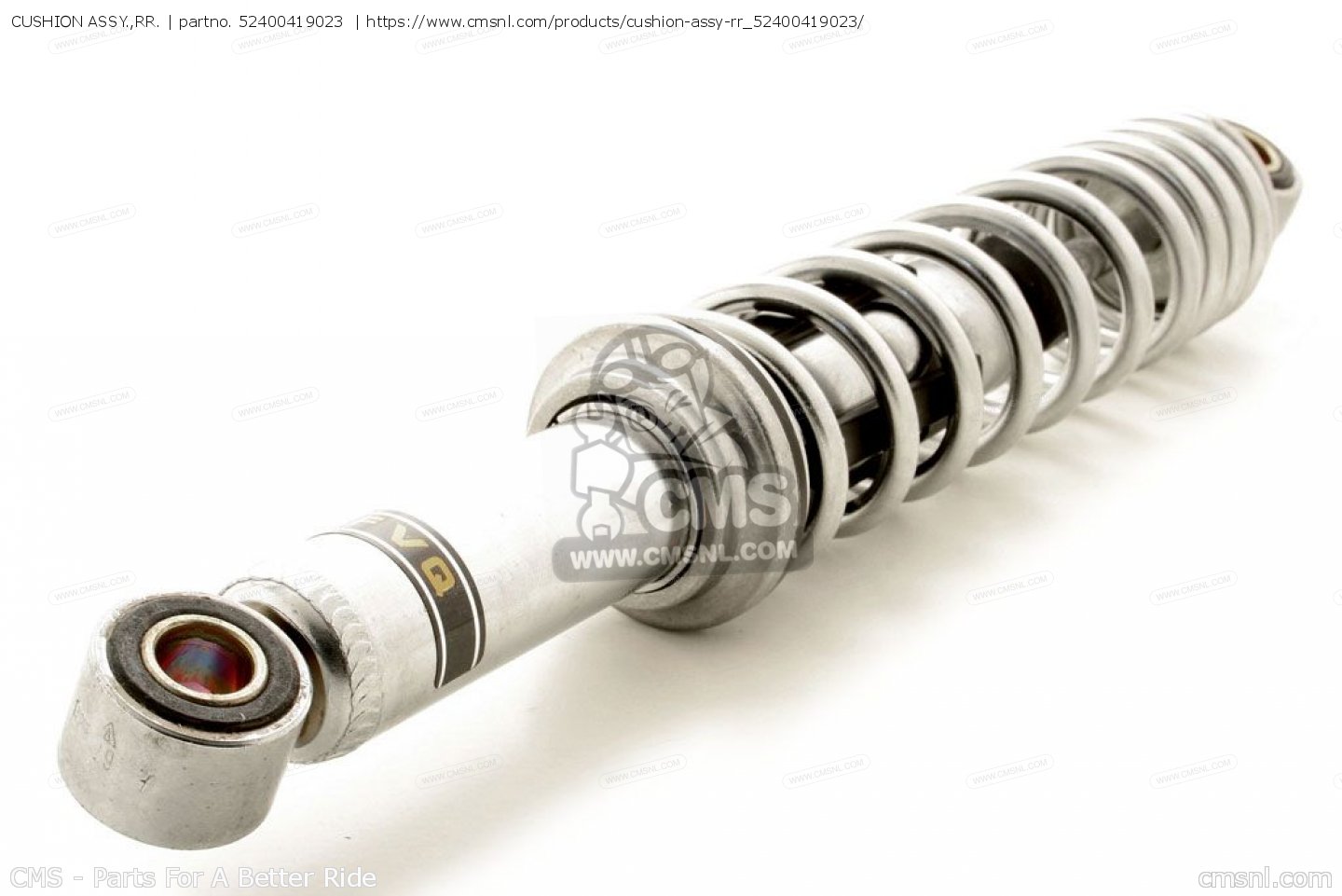 CUSHION ASSY.,RR. for CM185T TWINSTAR 1978 USA order at CMSNL