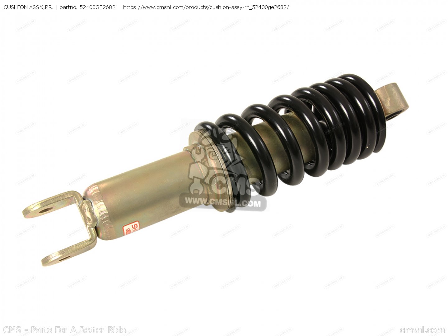 52400GE2682 Cushion Assy.,rr. Honda buy the 52400GE2682 at CMSNL