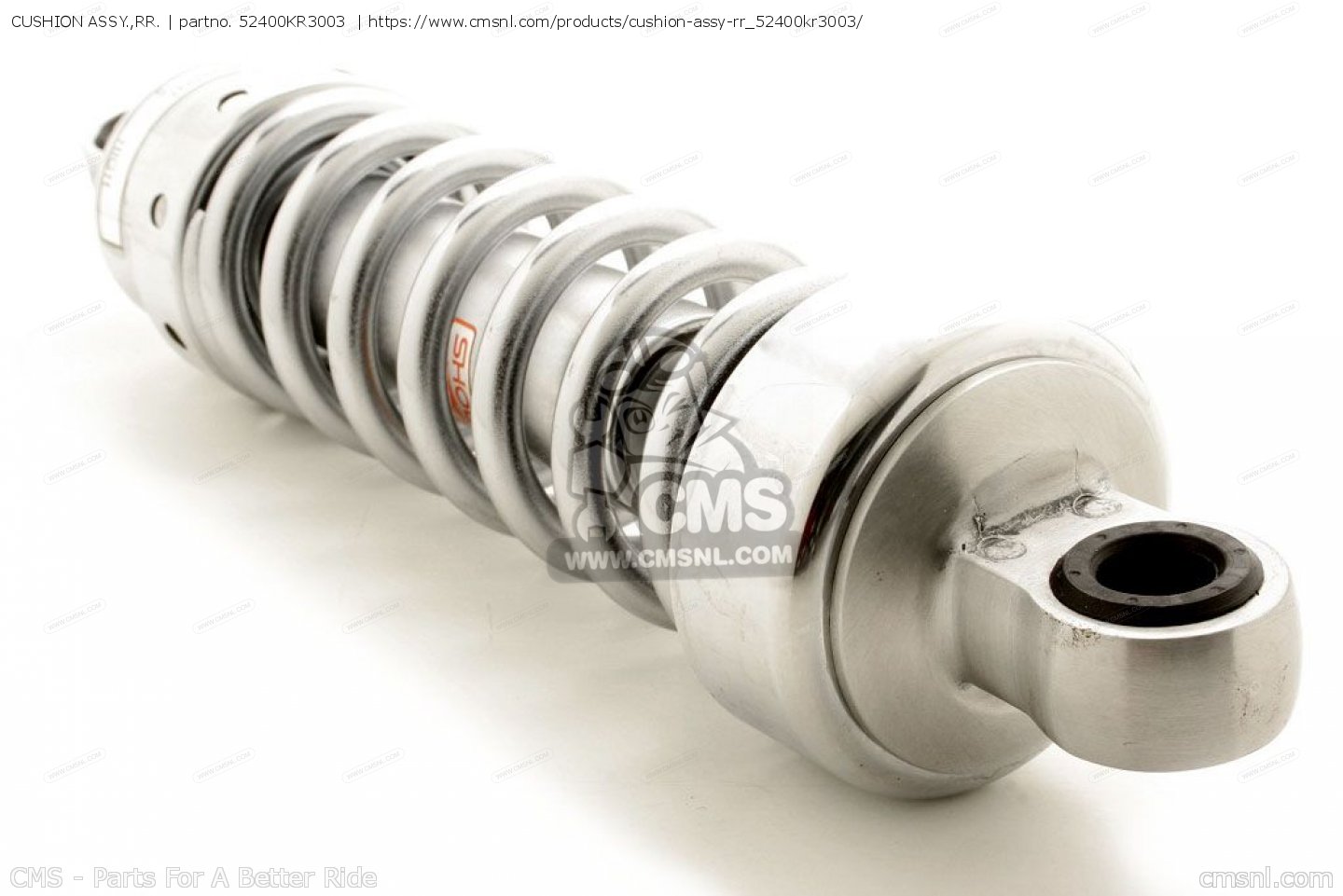 52400KR3003 Cushion Assy.,rr. Honda buy the 52400KR3003 at CMSNL