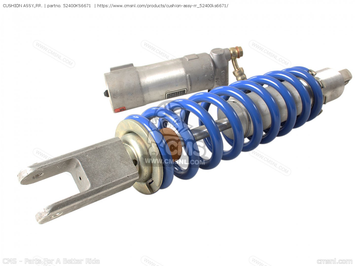 52400KS6671 Cushion Assy.,rr. Honda buy the 52400KS6671 at CMSNL