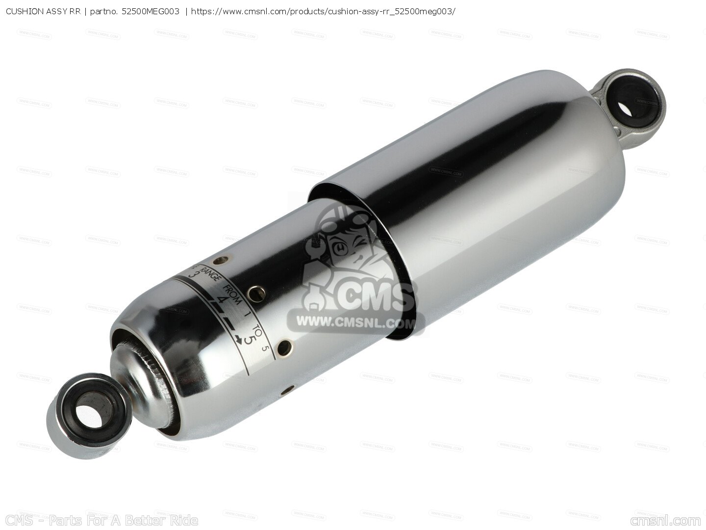 CUSHION ASSY RR for VT750C SHADOW 2005 (5) JAPAN RC50110.111 order