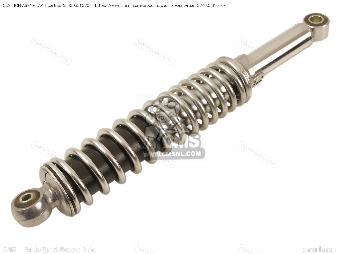 CUSHION ASSY,REAR for SL100 MOTOSPORT 1972 K2 USA order at CMSNL