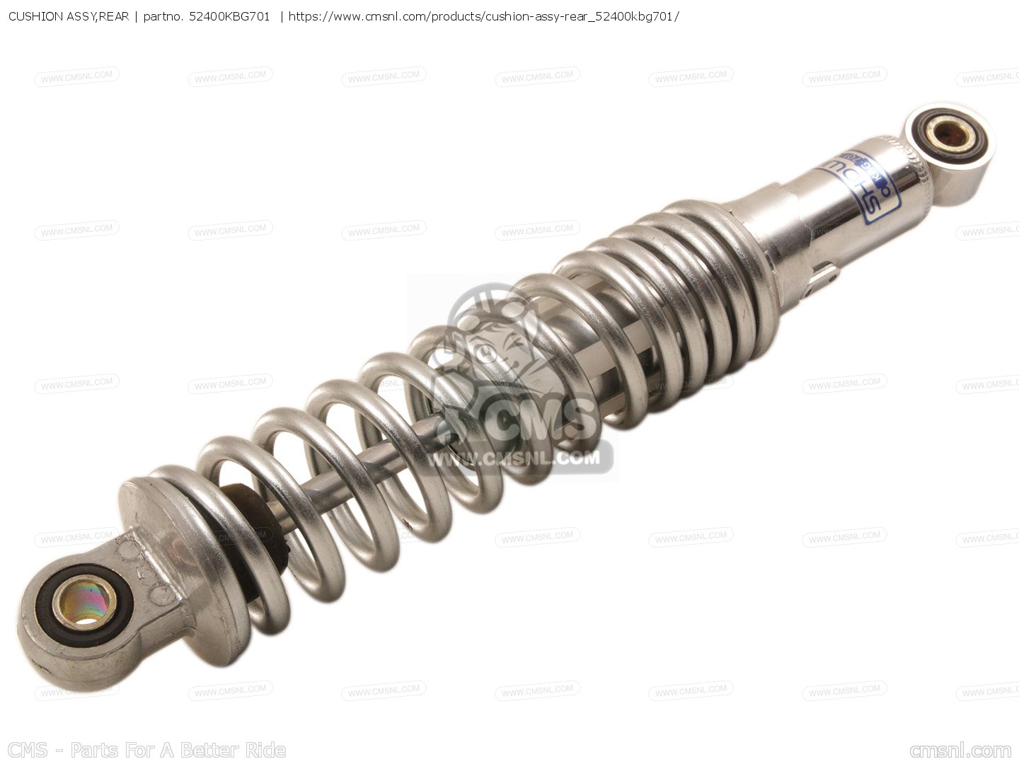 52400KBG701 Cushion Assy,rear Honda buy the 52400KBG701 at CMSNL