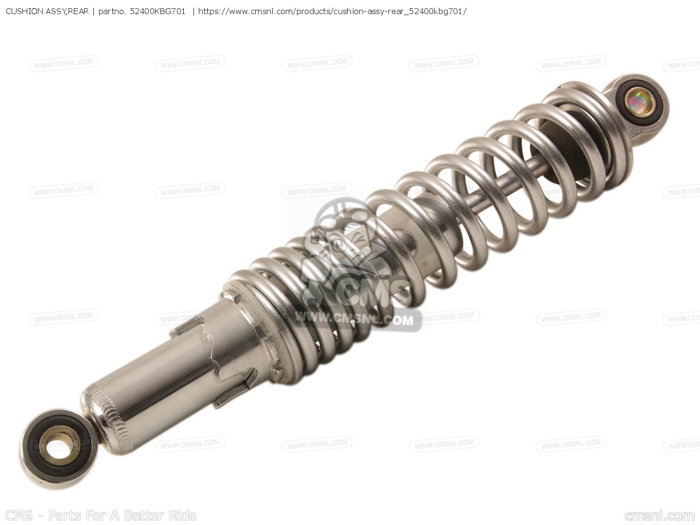 52400KBG701 Cushion Assy,rear Honda buy the 52400KBG701 at CMSNL