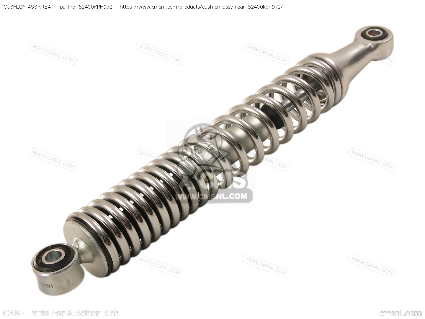 52400KPH972 Cushion Assy,rear Honda buy the 52400KPH972 at CMSNL