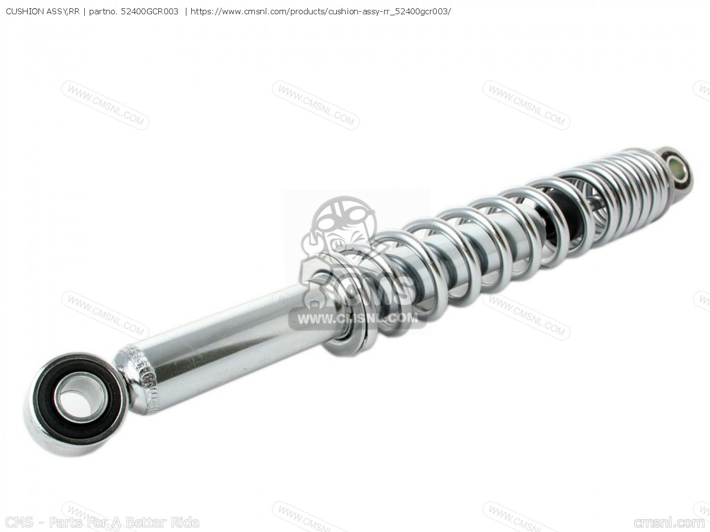 52400GCR003 Cushion Assy,rr Honda buy the 52400GCR003 at CMSNL