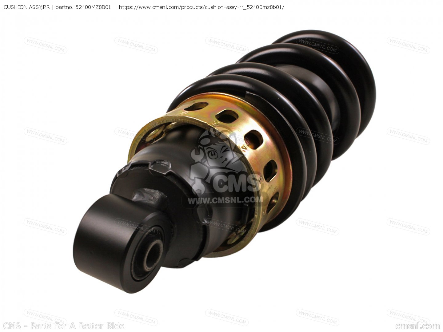 CUSHION ASSY,RR for VT600CX 1999 (X) ENGLAND / MK order at CMSNL