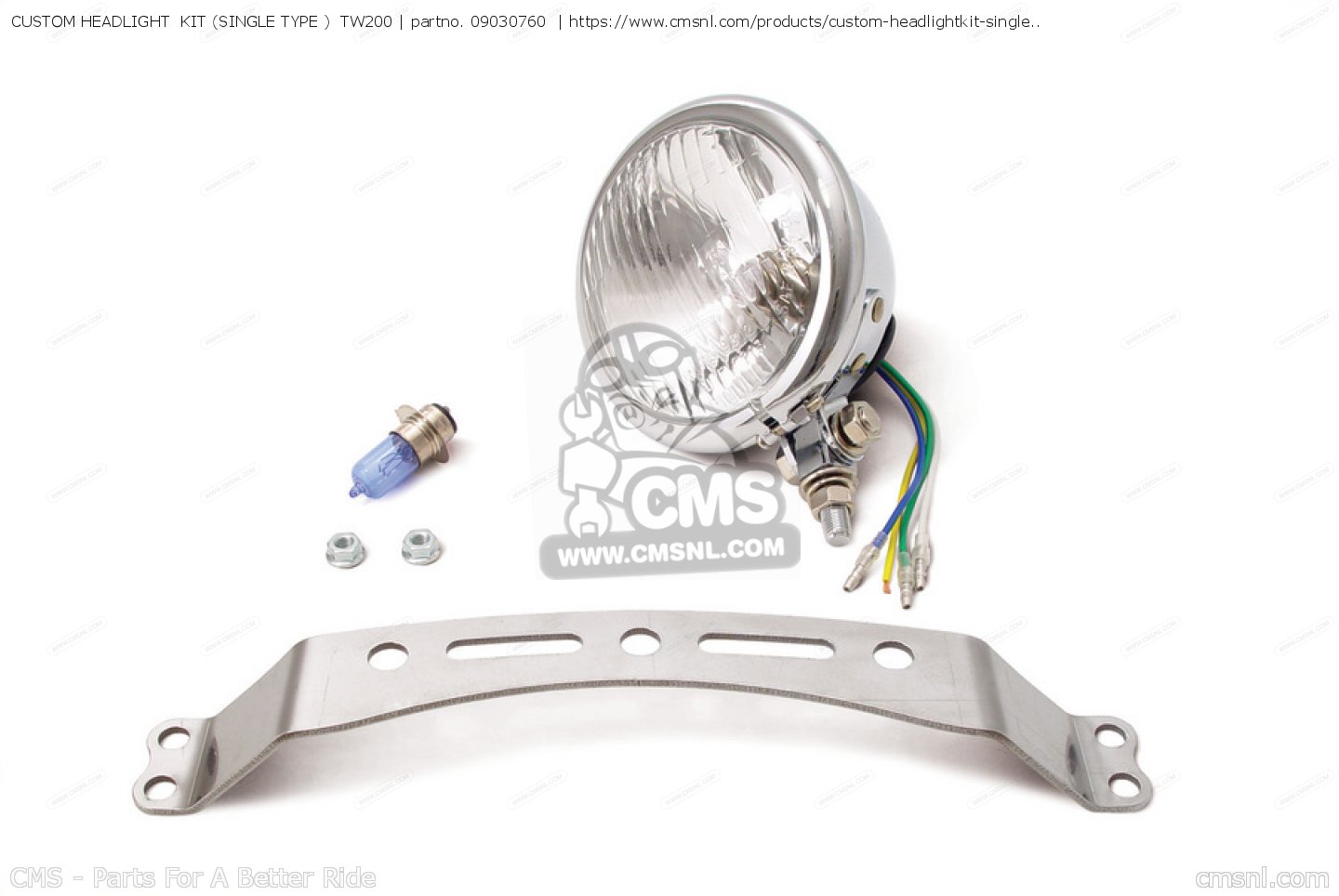 09030760 Custom Headlight Kit (single Type ) Tw200 Takegawa buy the