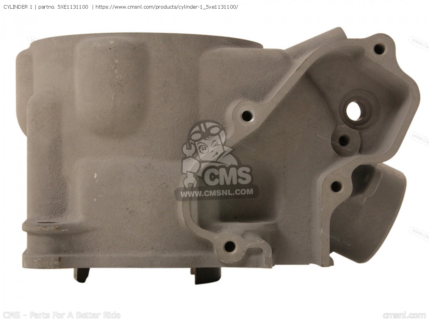 5XE1131100: CYLINDER 1 Yamaha - buy the 5XE-11311-00-00 at CMSNL