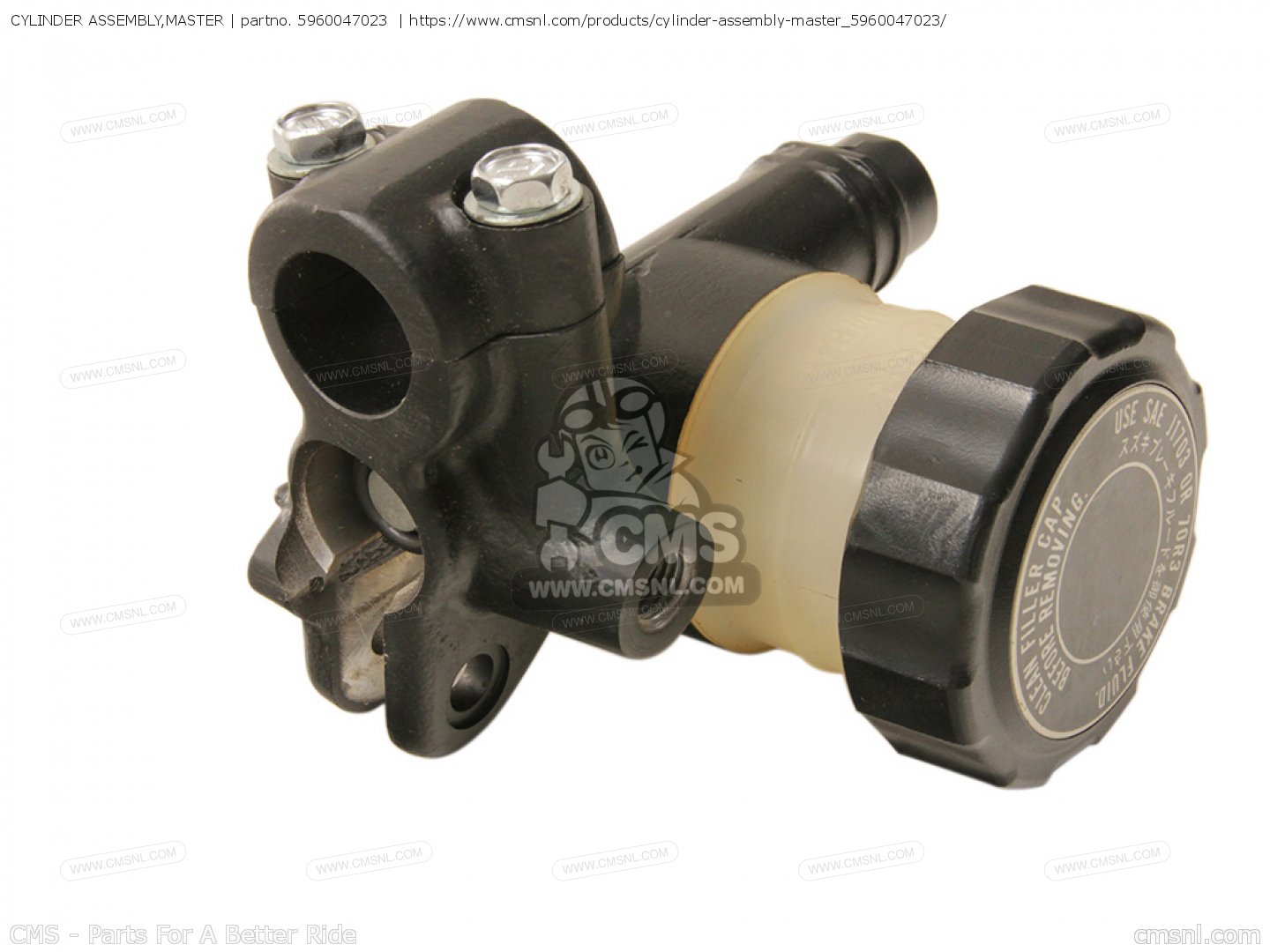 CYLINDER ASSEMBLY,MASTER for GS1000S 1979 (N) USA (E03) order at CMSNL