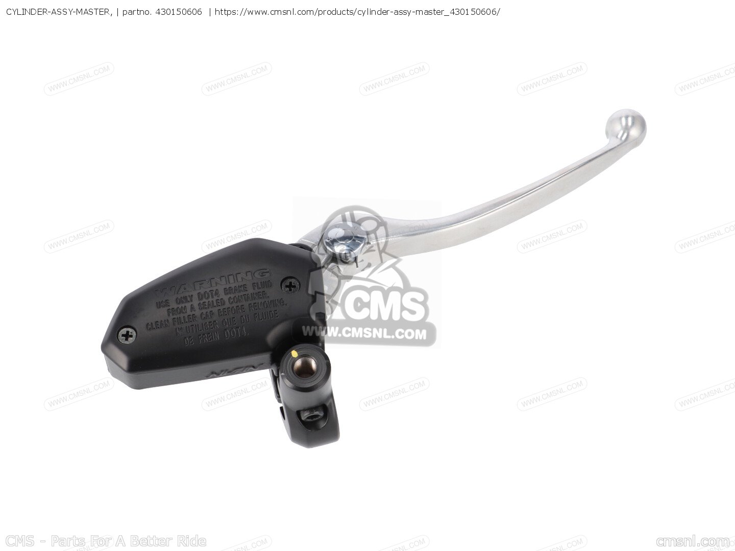 430150606: Cylinder-assy-master, Kawasaki - buy the 43015-0606 at 
