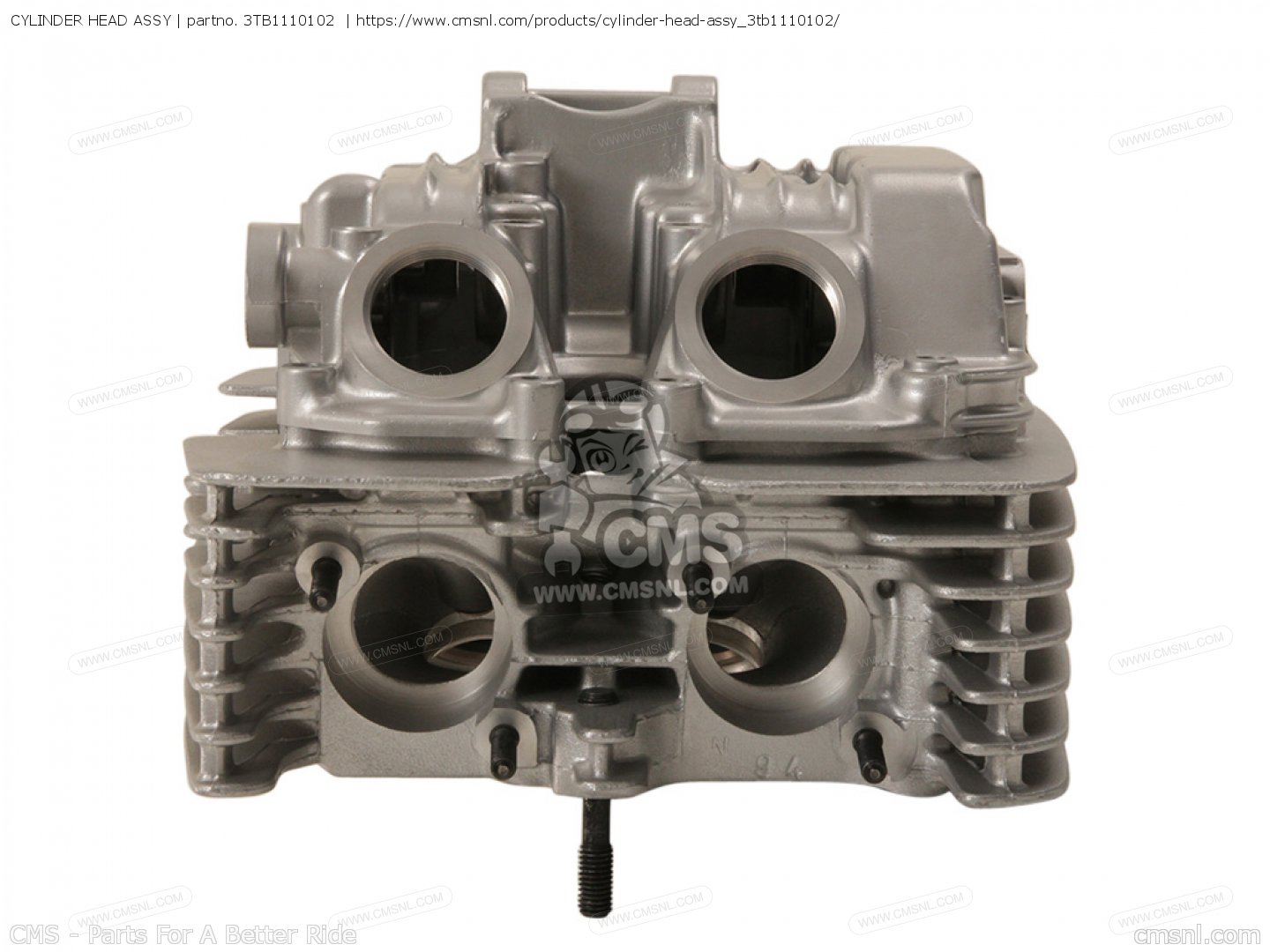 3TB1110102: CYLINDER HEAD ASSY Yamaha - buy the 3TB-11101-02