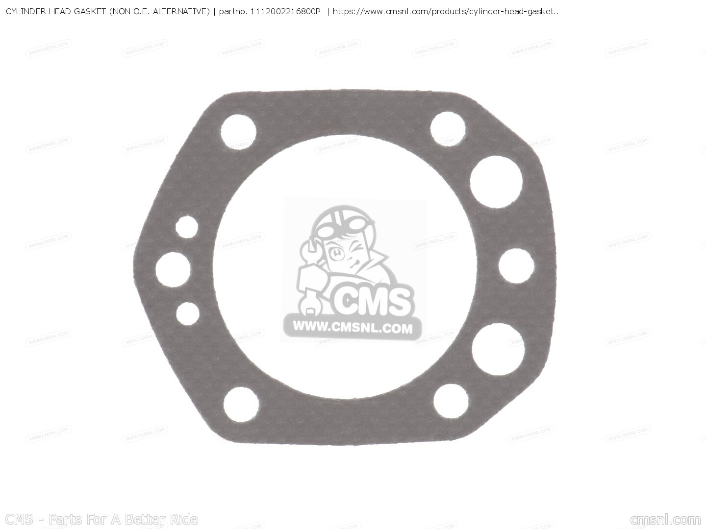 1112002216800P Cylinder Head Gasket (non O.e. Alternative) Alternative Parts buy the 11 12 0