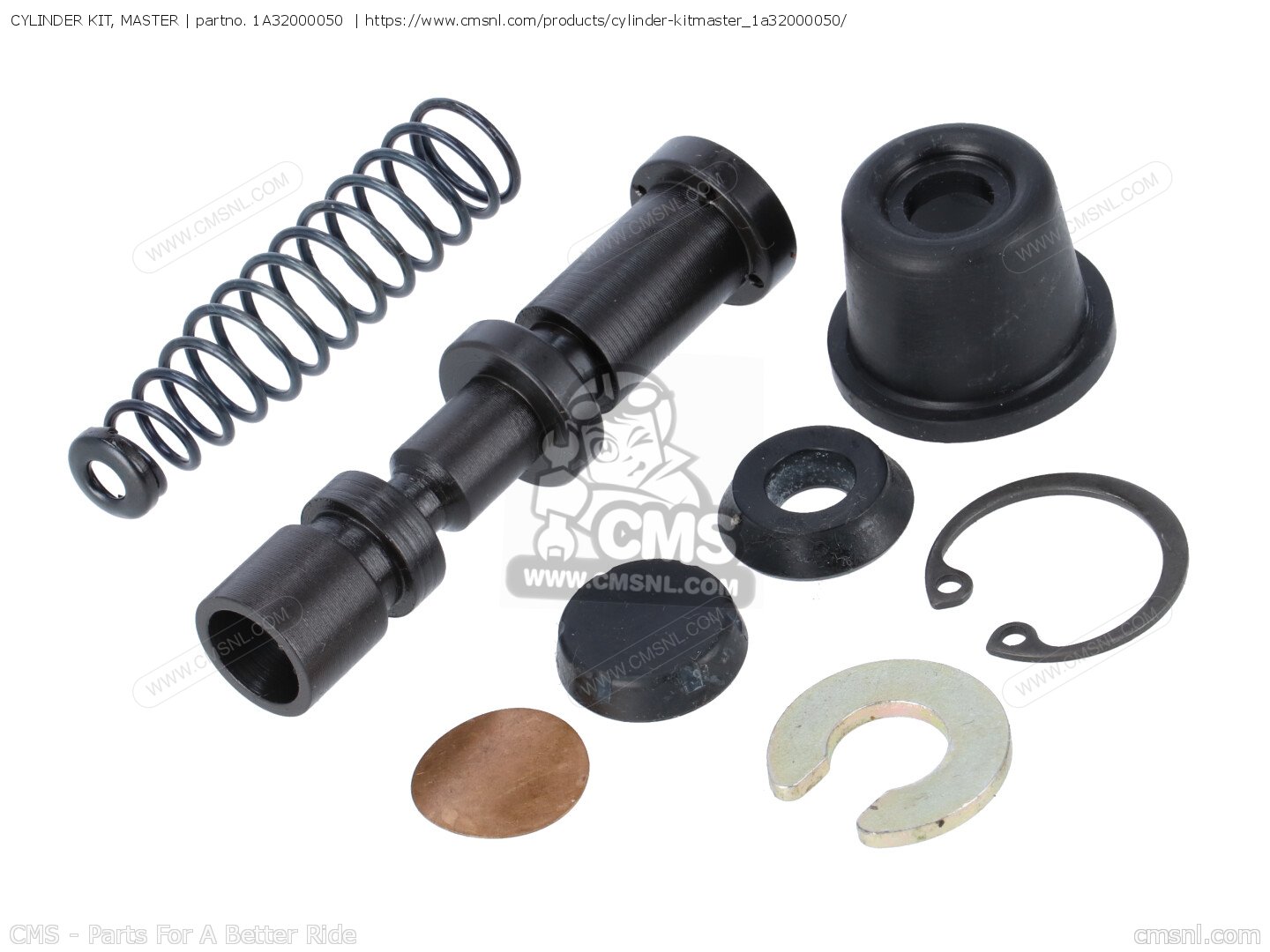1A32000050 Cylinder Kit, Master Yamaha buy the 1A3200005000 at CMSNL