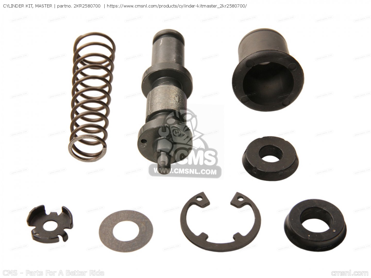 2KR2580700 Cylinder Kit, Master Yamaha buy the 2KR2580700 at CMSNL