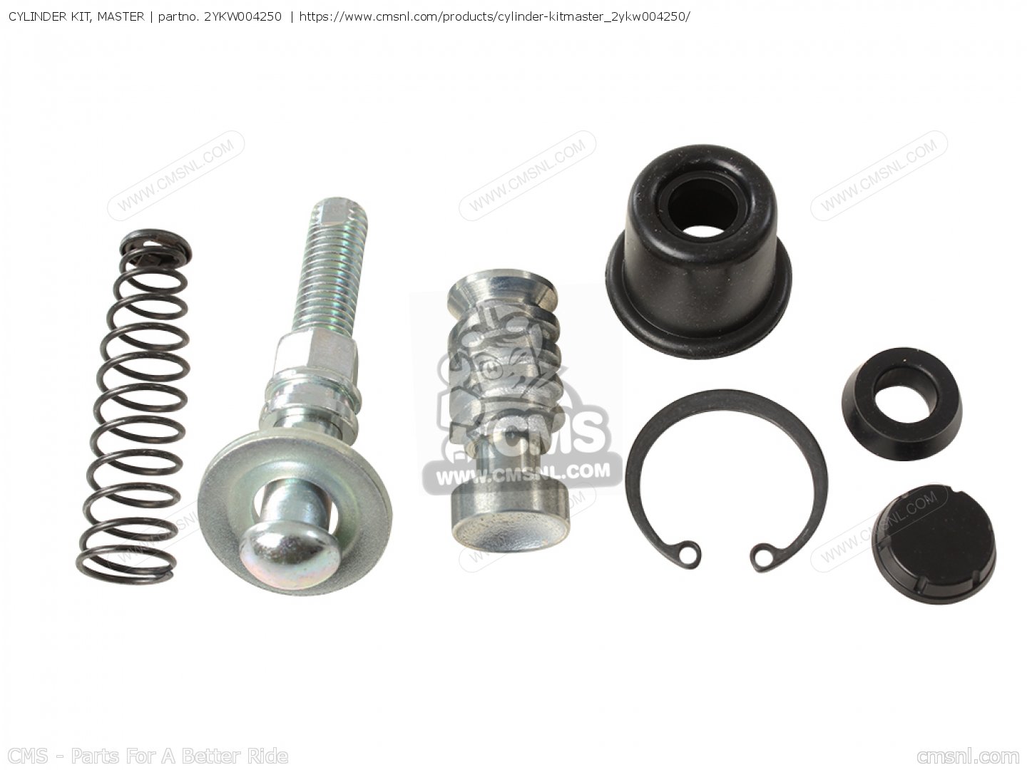 2YKW004250 Cylinder Kit, Master Yamaha buy the 2YKW004250 at CMSNL