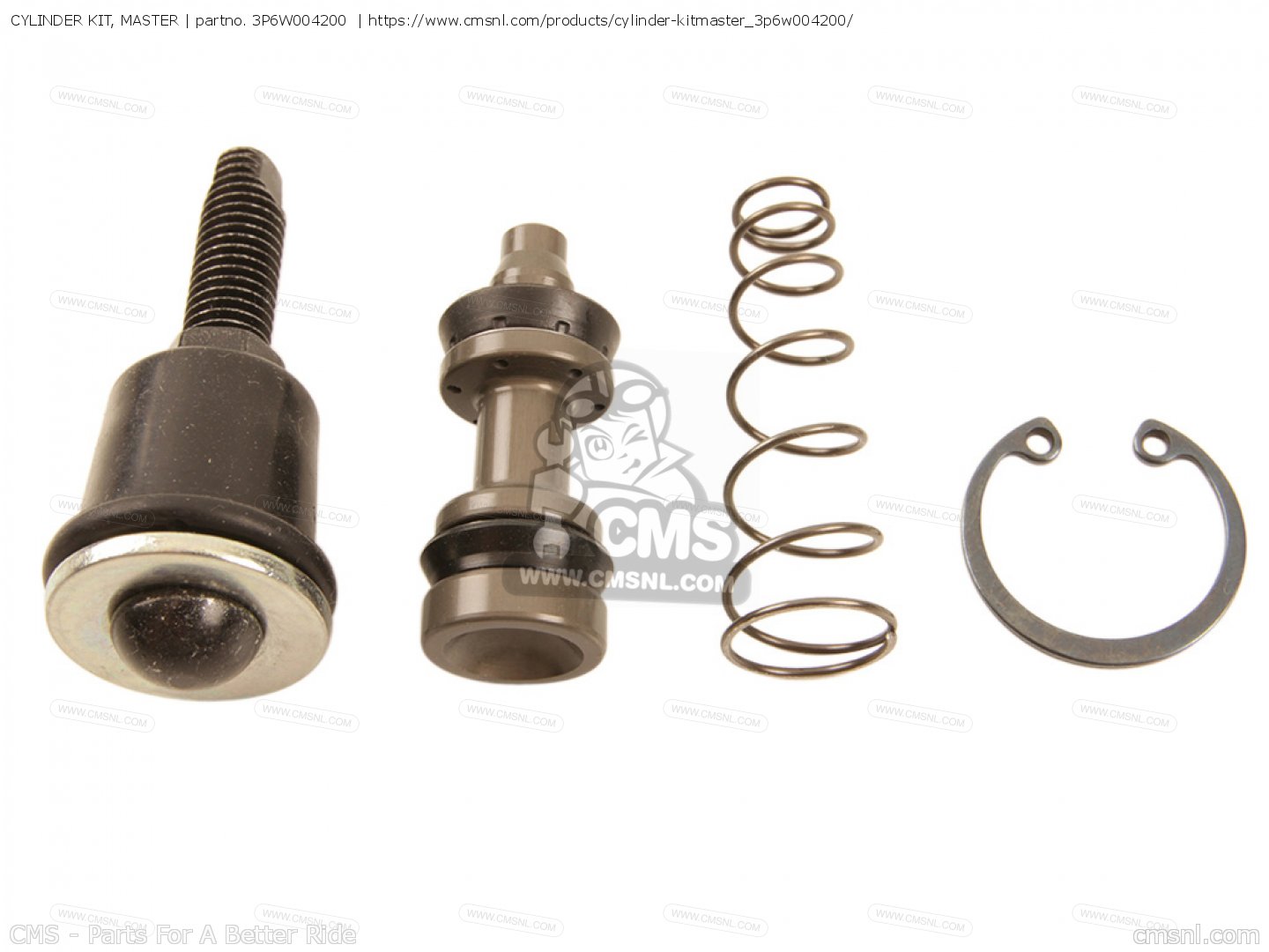 3P6W004200 Cylinder Kit, Master Yamaha buy the 3P6W004200 at CMSNL