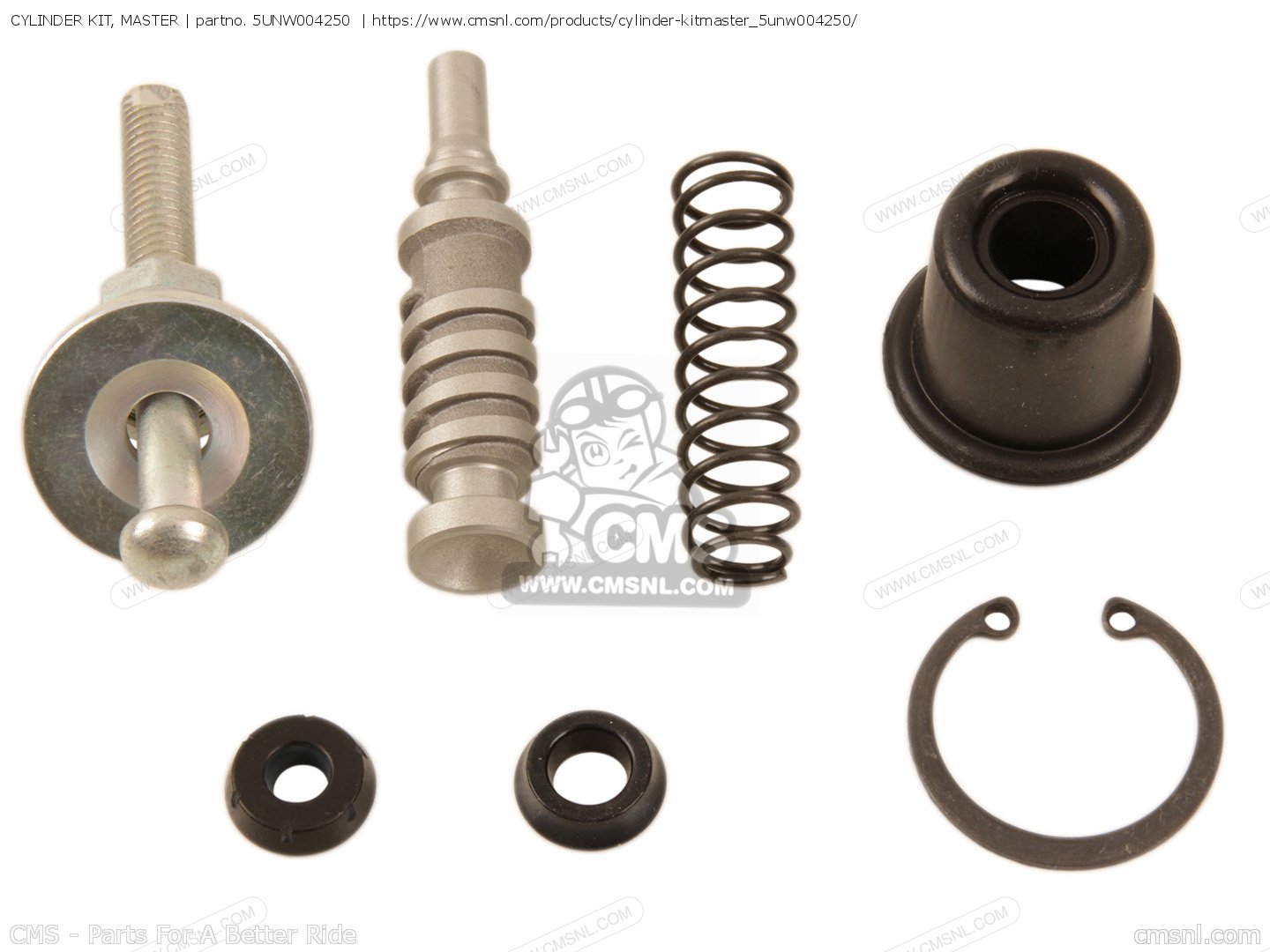 5UNW004250 Cylinder Kit, Master Yamaha buy the 5UNW00425000 at CMSNL