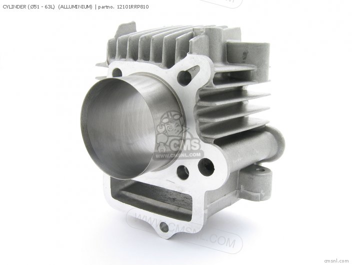 Honda CYLINDER (51 - 63L)  (ALLUMINIUM) 12101RRP810