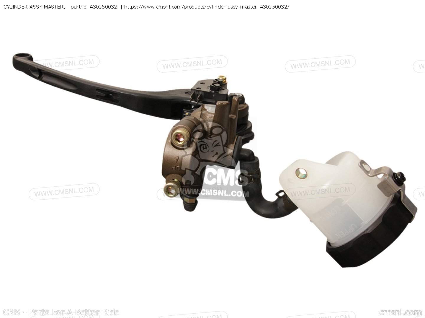Sちゃん 430150097: CYLINDER-ASSY-MASTER, Kawasaki - buy the 43015