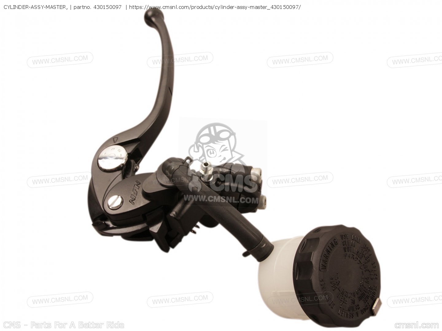 430150097: CYLINDER-ASSY-MASTER, Kawasaki - buy the 43015