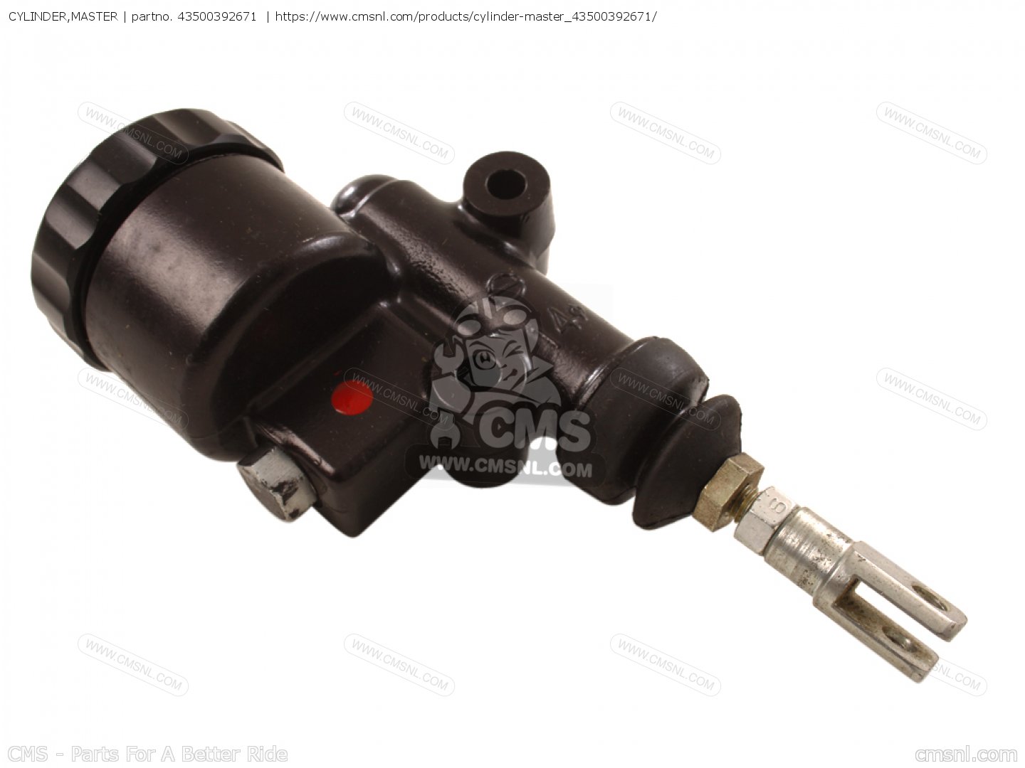 43500392671: CYLINDER,MASTER Honda - buy the 43500-392-671 at CMSNL