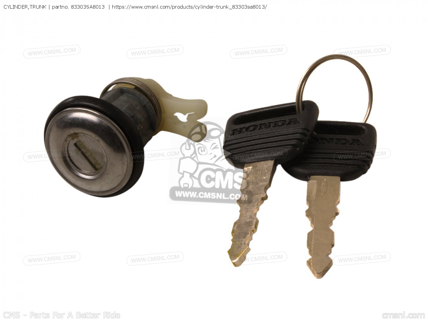 83303SA8013 Cylinder,trunk Honda buy the 83303SA8013 at CMSNL