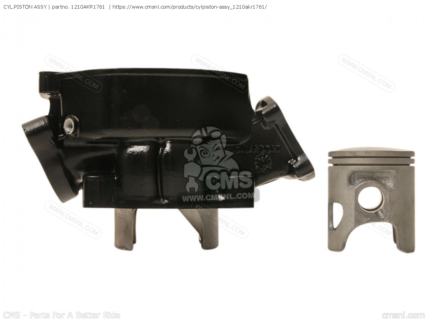 CYL.PISTON ASSY for Honda - order at CMSNL