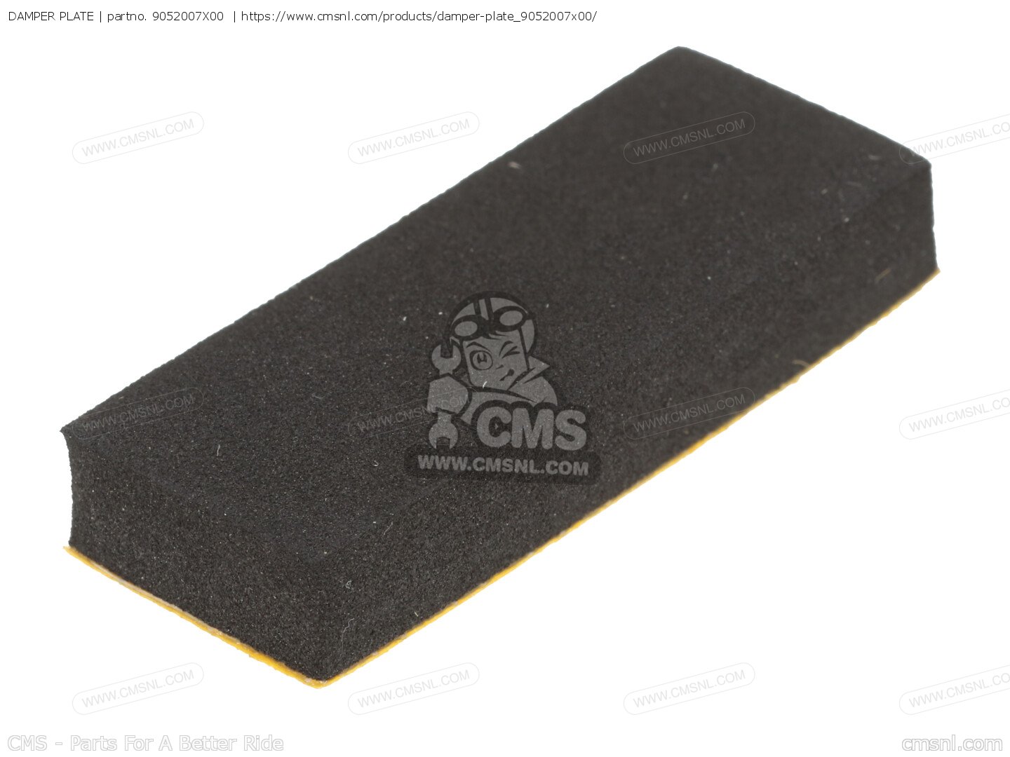 9052007X00 Damper Plate Yamaha buy the 9052007X0000 at CMSNL