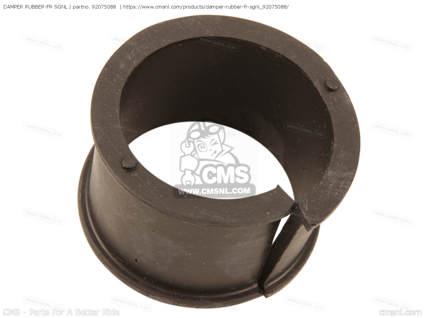 92075088: Damper Rubber-fr Sgnl Kawasaki - buy the 92075-088 at CMSNL