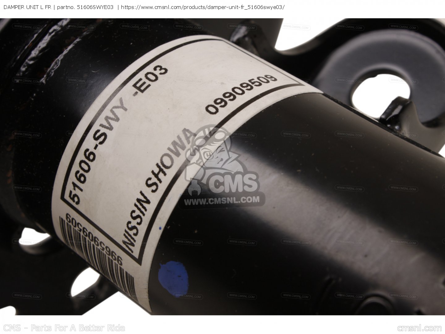 51606SWYE03 Damper Unit L Fr Honda buy the 51606SWYE03 at CMSNL