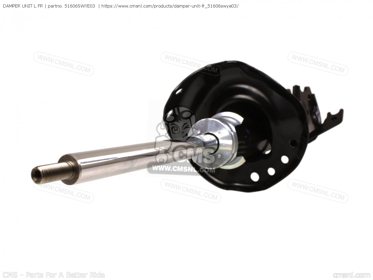 51606SWYE03: DAMPER UNIT L FR Honda - buy the 51606-SWY-E03