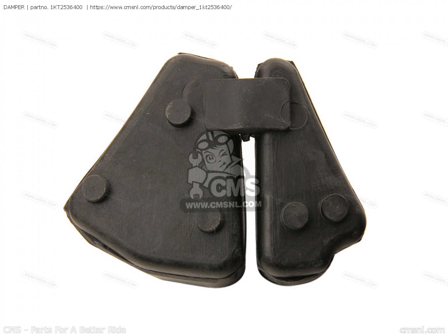 1KT2536400: DAMPER Yamaha - buy the 1KT-25364-00-00 at CMSNL