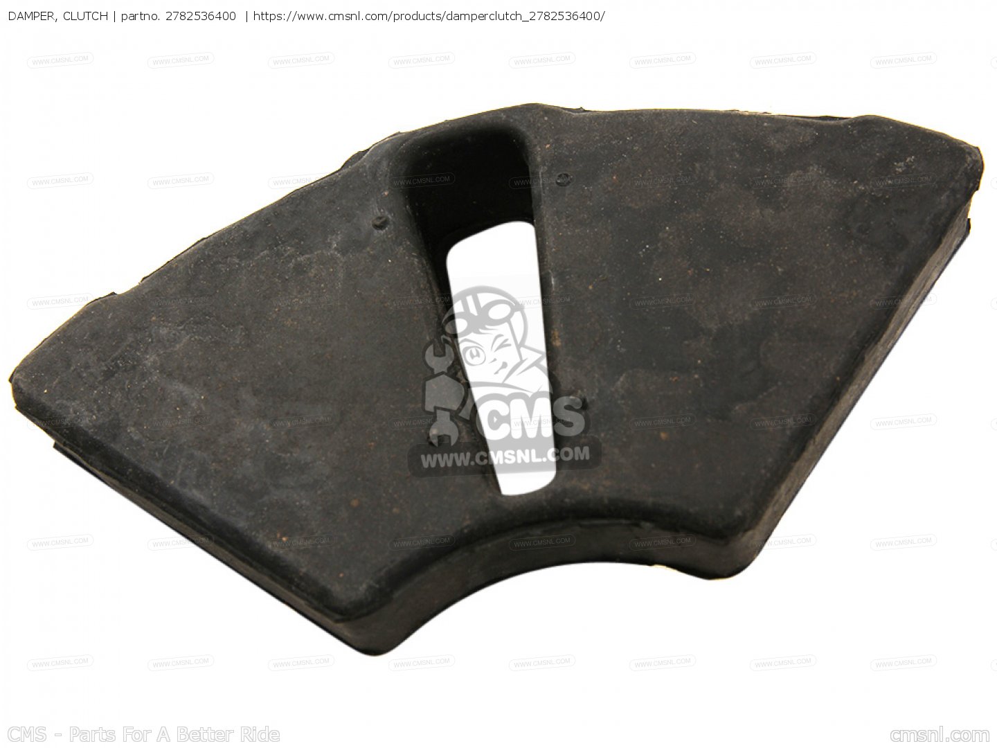 2782536400 Damper, Clutch Yamaha buy the 2782536400 at CMSNL