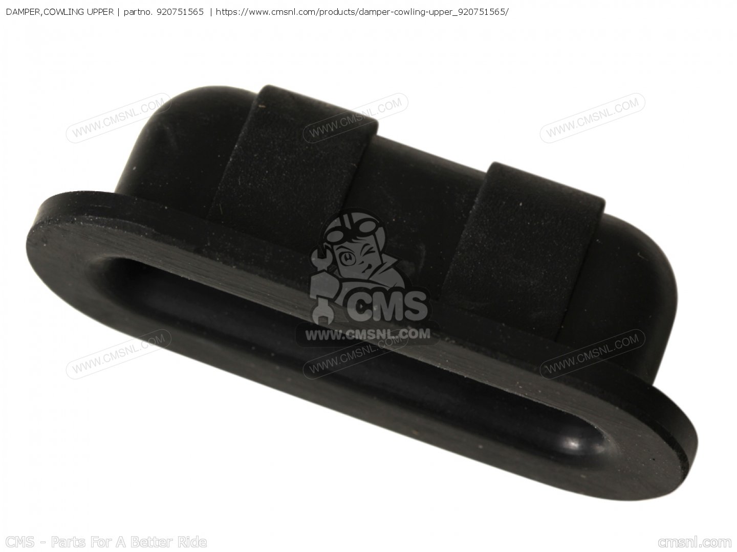 DAMPER,COWLING UPPER for ZX750A5 GPZ750 1987 USA - order at