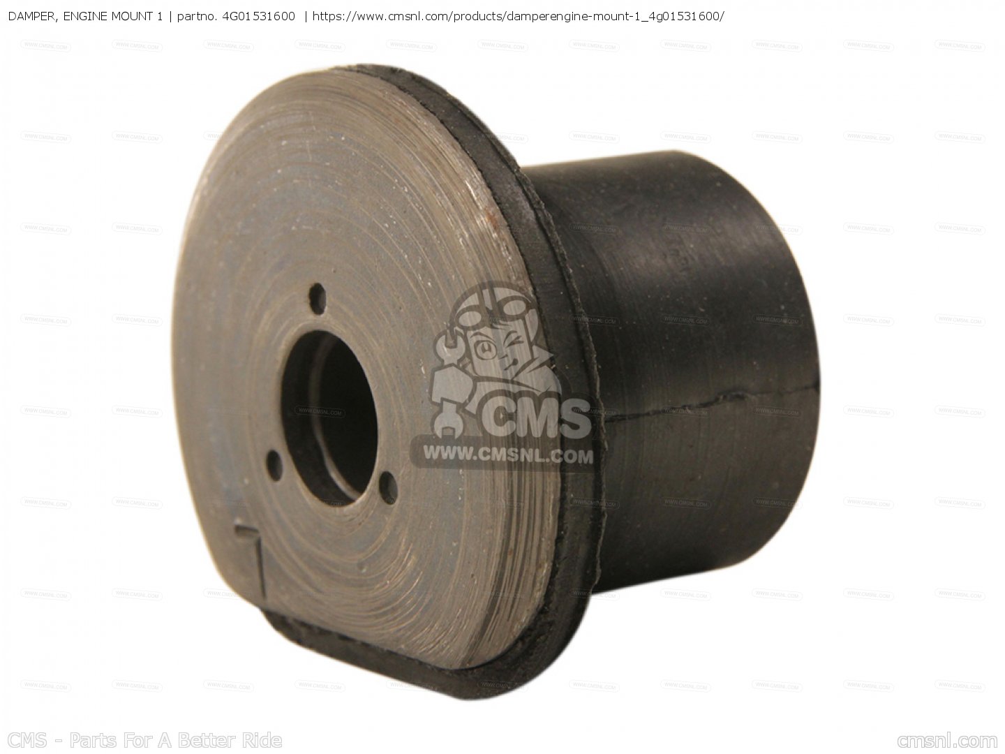 DAMPER, ENGINE MOUNT 1 for XJ600N 1997 4MB4 GERMANY 274KA332G1 order